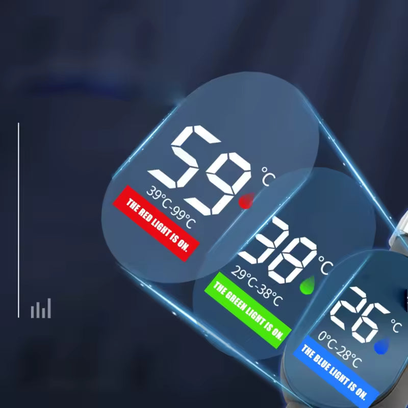 Shower Head Temperature Meter